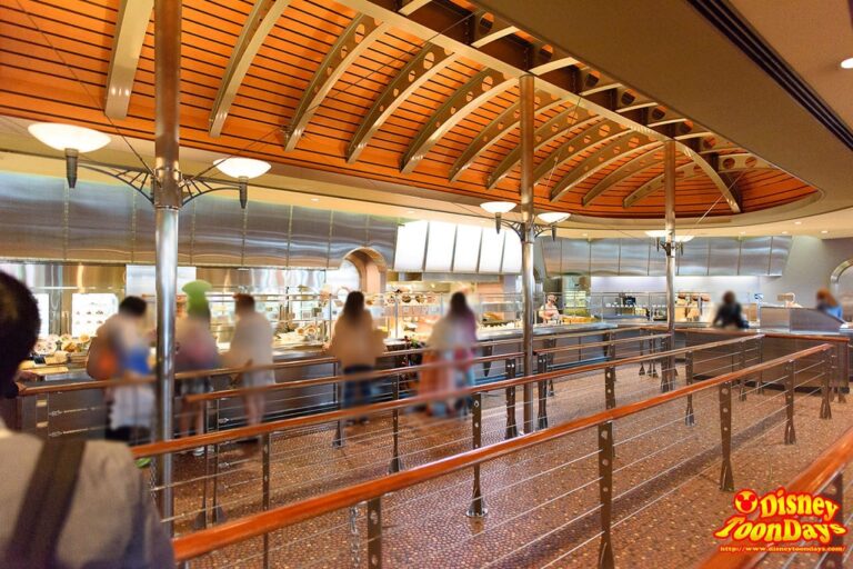 TDS ポートディスカバリー ホライズンベイレストラン 食事レーン (2)