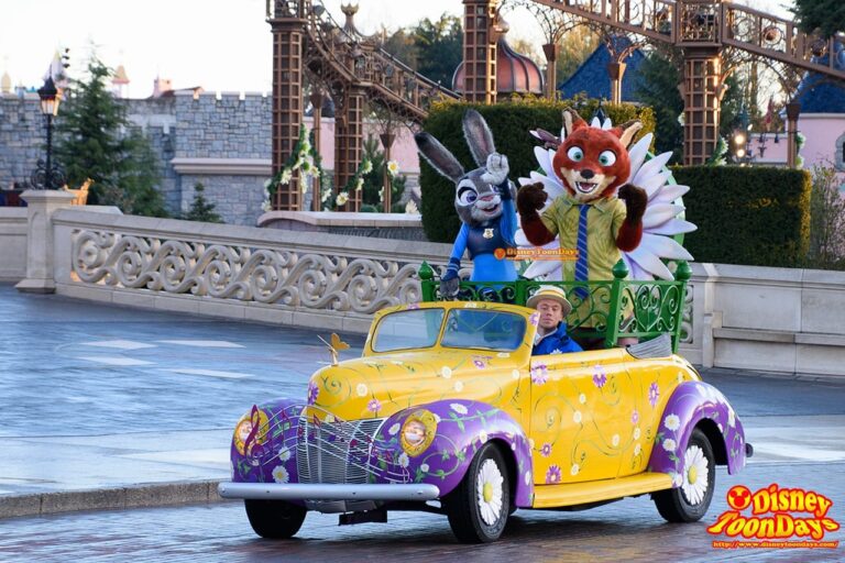 DLP メインストリートUSA グリーティング ジュディ ニック (1)