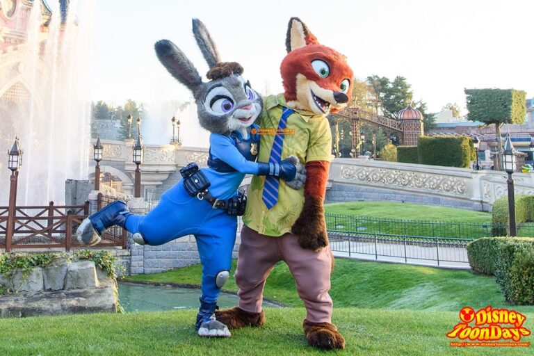DLP メインストリートUSA グリーティング ジュディ ニック (4)