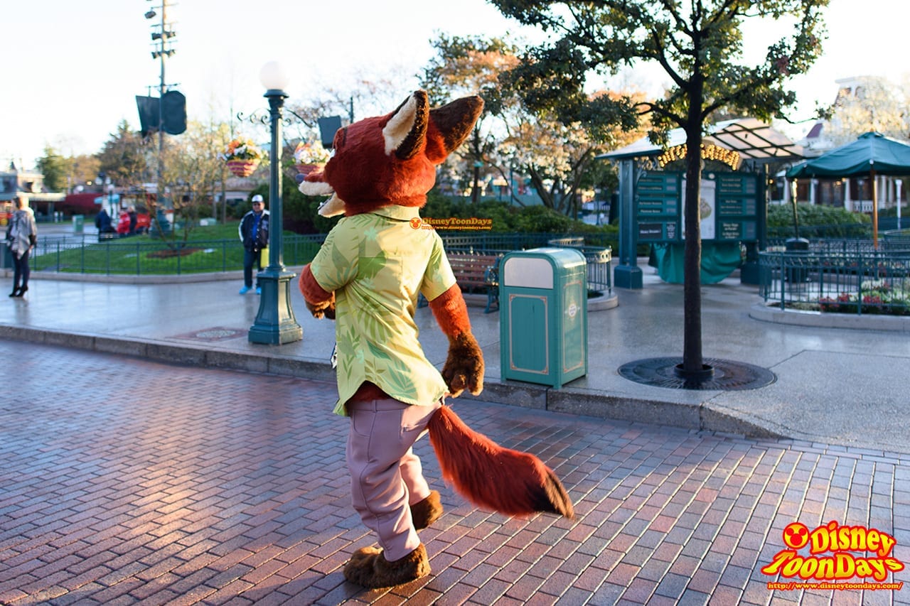 DLP メインストリートUSA グリーティング ニック (5)