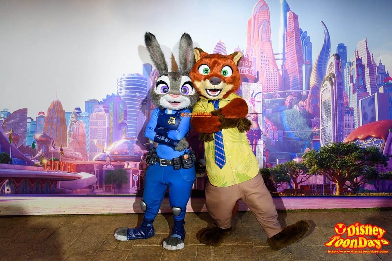 ニックとジュディにあえたイースターブレックファスト！DLPのレストランでキャラグリ／DLPスペシャルイースターパーティーレポート5