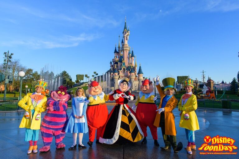 DLP グリーティング アリス チェシャ猫 マッドハッター クイーンオブハート トゥイードルディー トゥイードルダム