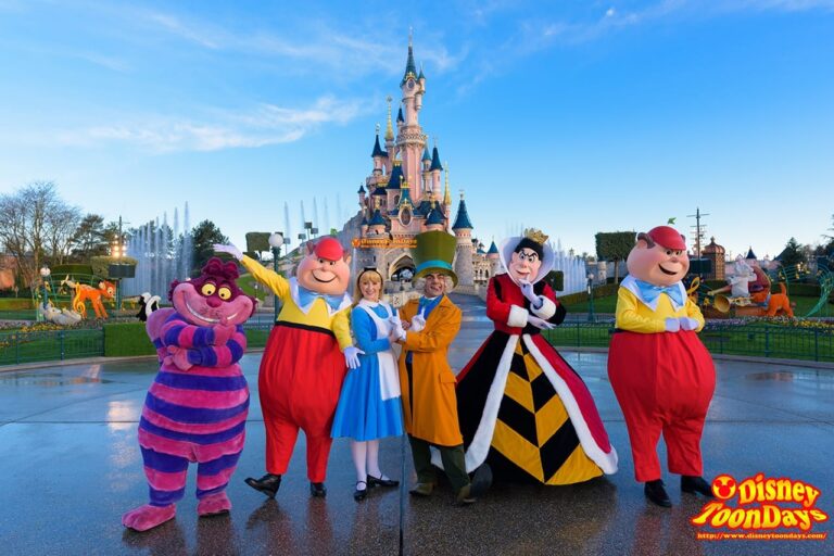 DLP グリーティング アリス チェシャ猫 マッドハッター クイーンオブハート トゥイードルディー トゥイードルダム