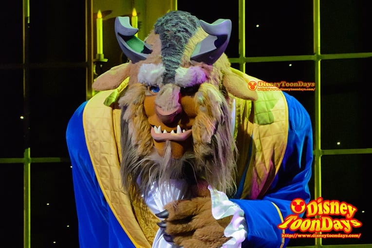 「美女と野獣」ビーストの外見が変化!ディズニークルーズライン出会える姿とは?