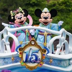 TDS-ディズニー七夕デイズ-2016-七夕グリーティング　ミッキーマウス　ミニーマウス