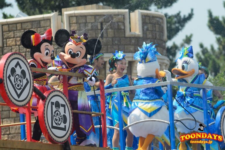 TDL ディズニー夏祭り 2014 雅涼群舞 (2)