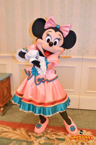 TDR ディズニーランドホテル グリーティング ミニーマウス