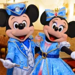 TDS　バケーションパッケージ「東京ディズニーシーの15周年アニバーサリーコスチュームのディズニーキャラクターと触れ合う 2DAYS」　ミッキー＆ミニー　グリーティング