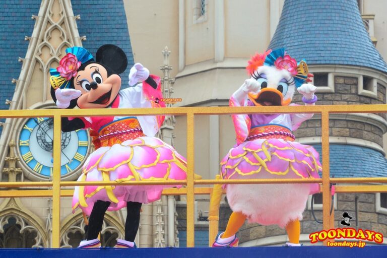 TDL ディズニー夏祭り 2016 彩涼華舞 ミニーマウス デイジーダック