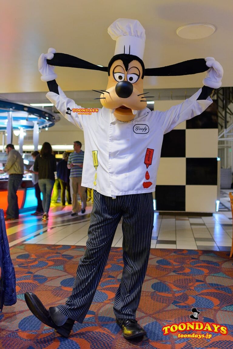 WDW ディズニー・コンテンポラリー・リゾート・ホテル シェフミッキー グリーティング グーフィー