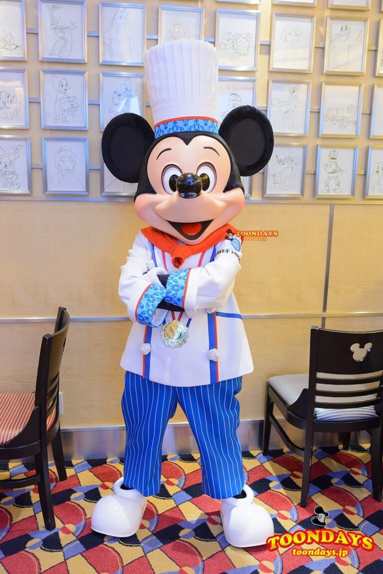 TDR ディズニーアンバサダーホテル シェフ・ミッキー グリーティング ミッキーマウス