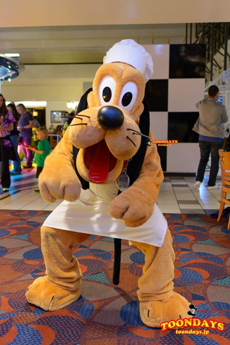 WDW ディズニー・コンテンポラリー・リゾート・ホテル シェフミッキー グリーティング プルート