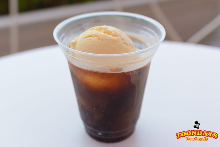 TDL ファンタジーランド アイスクリームコーン コーヒーフロート