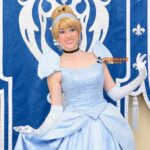 シンデレラ：「シンデレラ」の青いドレスのディズニープリンセス