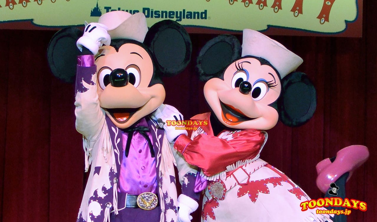カウボーイコスのミッキーに会える!TDL「ザ・ダイヤモンド・ホースシュー」のパーク・ファン・パーティー