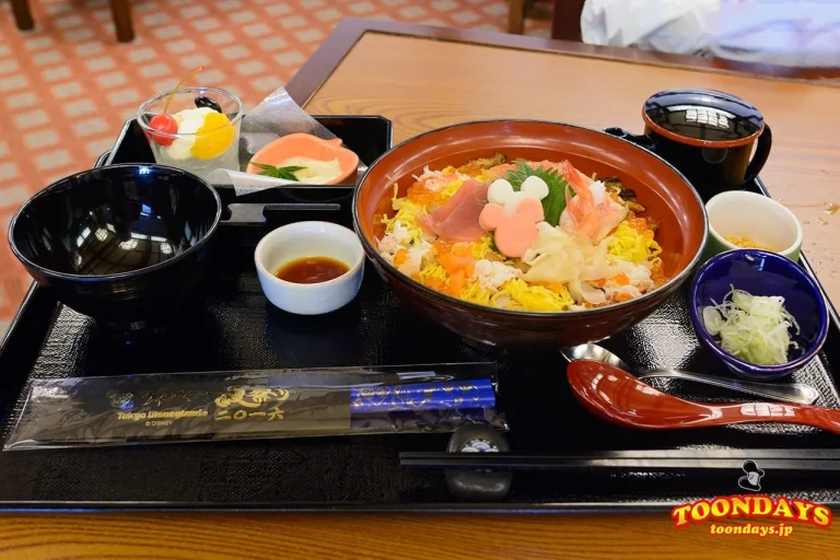 3つの食べ方を楽しめる！れすとらん北斎「ディズニー夏祭り2016 スペシャル膳 スーベニア箸付き」食レポ