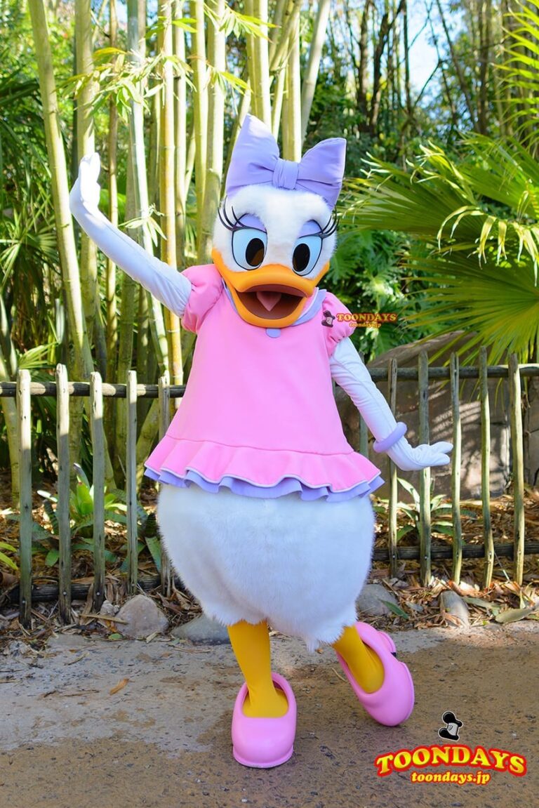 WDW アニマルキングダム ディスカバリーアイランドトレイル グリーティング デイジーダック