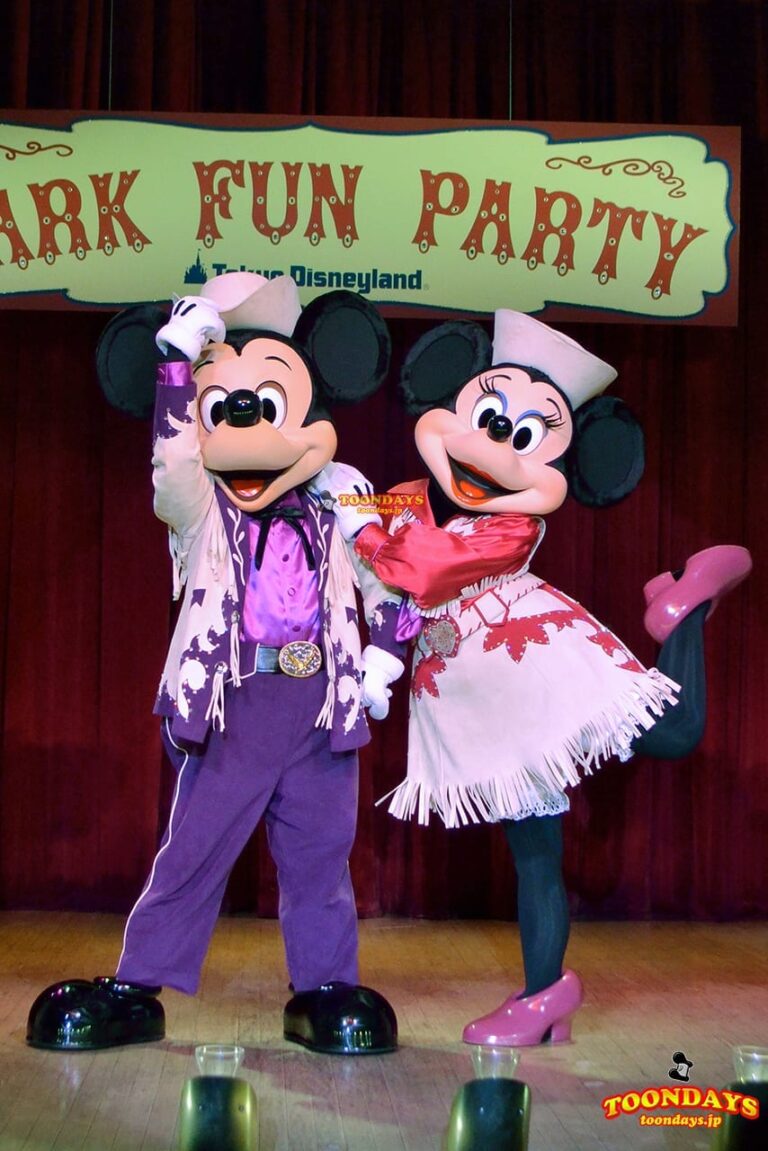TDL ザ・ダイヤモンド・ホースシュー パーク・ファン・パーティー ミッキーマウス ミニーマウス