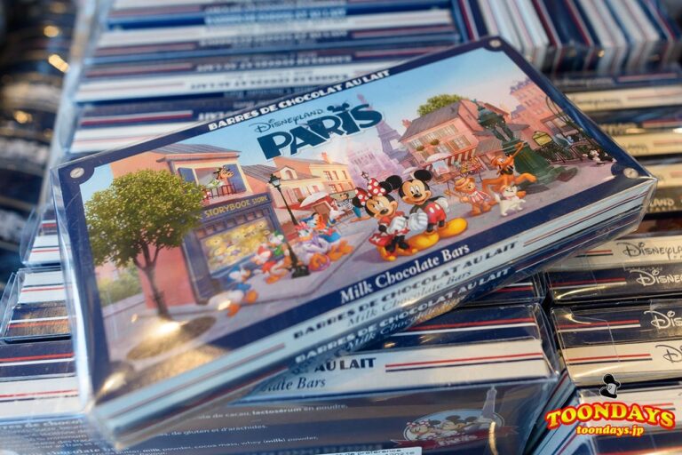 チョコレートバーのディズニーランドパリデザイン