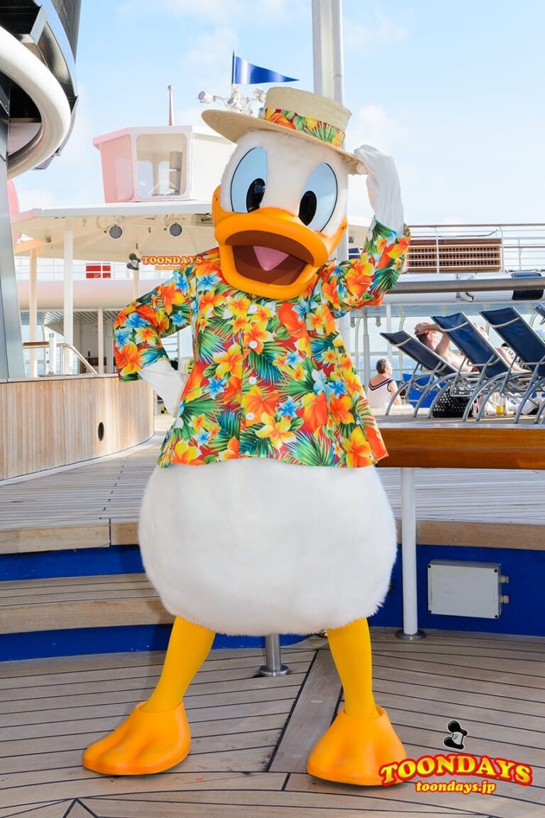 DCL ディズニー・ワンダー号 ガゼボ グリーティング ドナルドダック