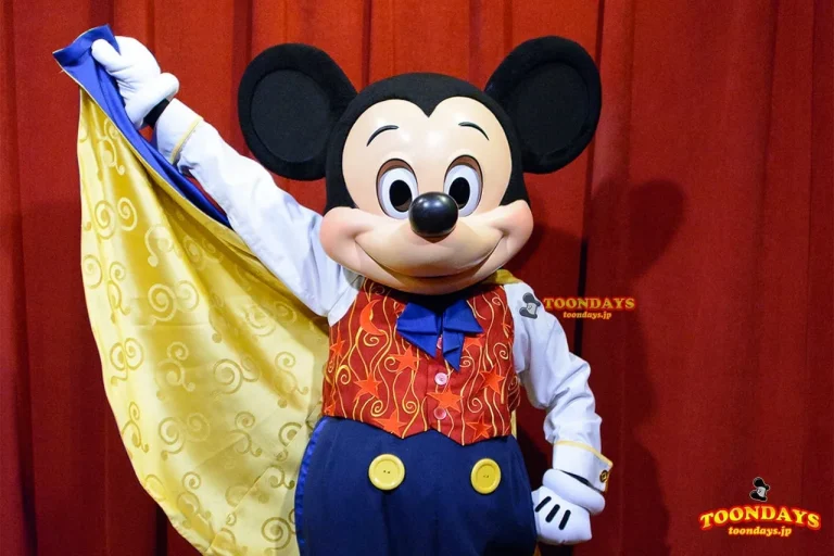 トーキングミッキーとティンカーベルのグリーティング at WDWのマジックキングダム「タウンスクエア・シアター」／世界一周レポート110