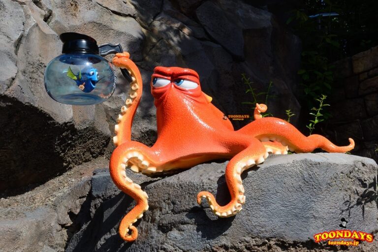 東京ディズニーシーのハンクとドリーのフォトロケーション