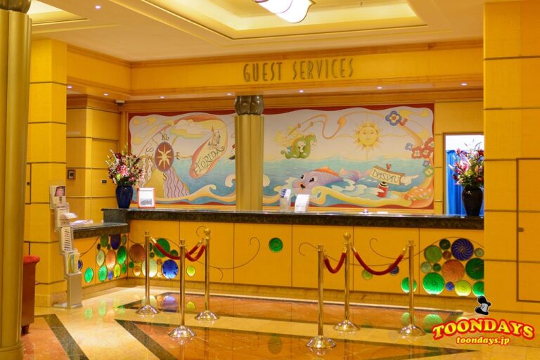 DCL ディズニー・ワンダー号 ロビーアトリウム (12)