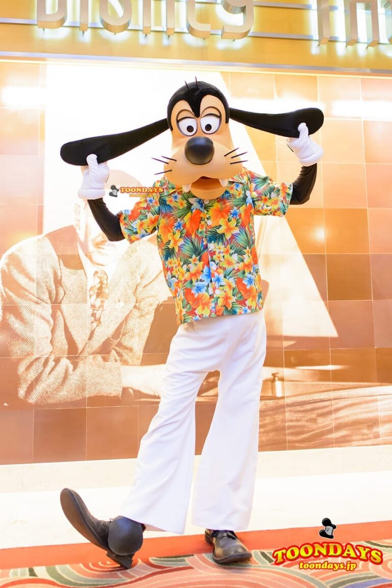 DCL ディズニー・ワンダー号 プレリュード グリーティング グーフィー