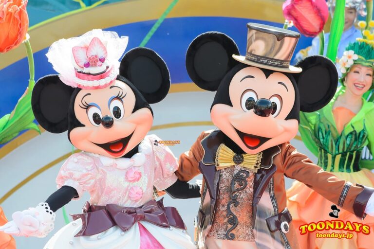 TDS アメリカンウォーターフロント ドックサイドステージ テーブル・イズ・ウェイティング ミッキーマウス ミニーマウス