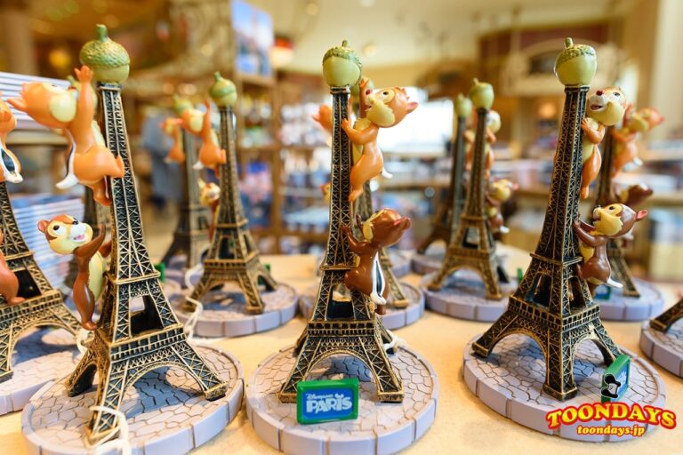エッフェル塔とチップ＆デール DLP お土産