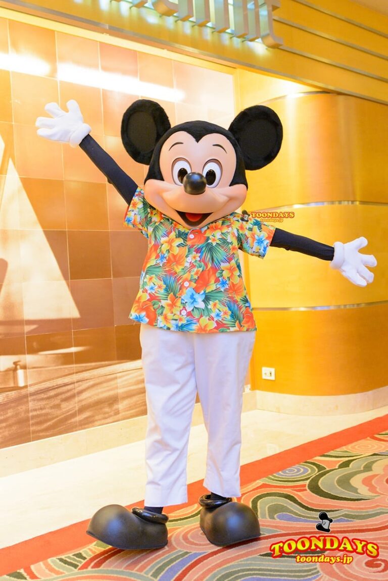 DCL ディズニー・ワンダー号 プレリュード グリーティング ミッキーマウス
