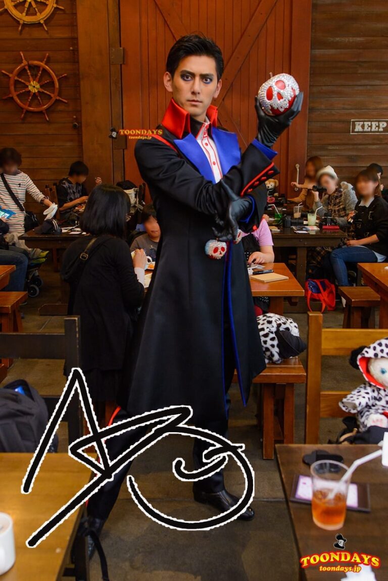 TDS ディズニー・ハロウィーン 2015 アメリカンウォーターフロント セイリングデイ・ブッフェ グリーティング アップルポイズン (3)