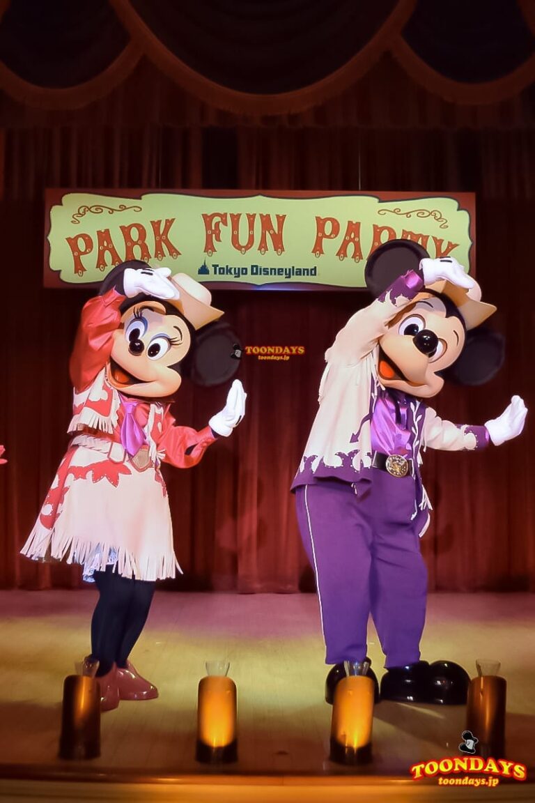 TDL ザ・ダイヤモンド・ホースシュー パーク・ファン・パーティー ミニーマウス ミッキーマウス　