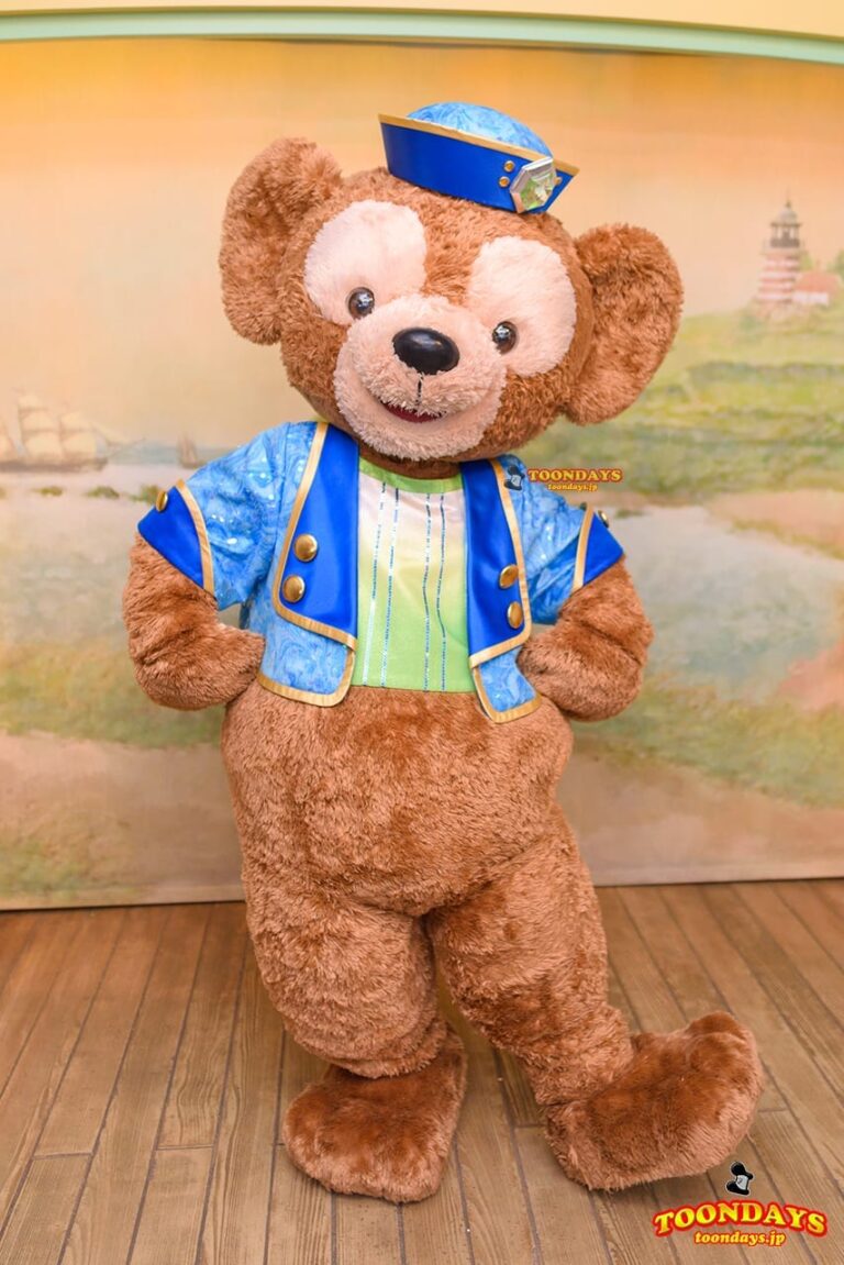 TDS アメリカンウォーターフロント ヴィレッジ・グリーティングプレイス グリーティング ダッフィー (1)
