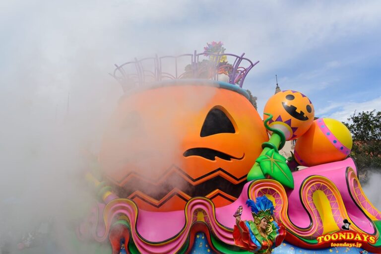 TDL ディズニー・ハロウィーン 2016 ハロウィーン・ポップンライブ スモーク