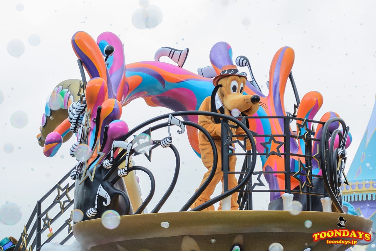 TDL ディズニー・ハロウィーン 2016 ハロウィーン・ポップンライブ シャボン玉