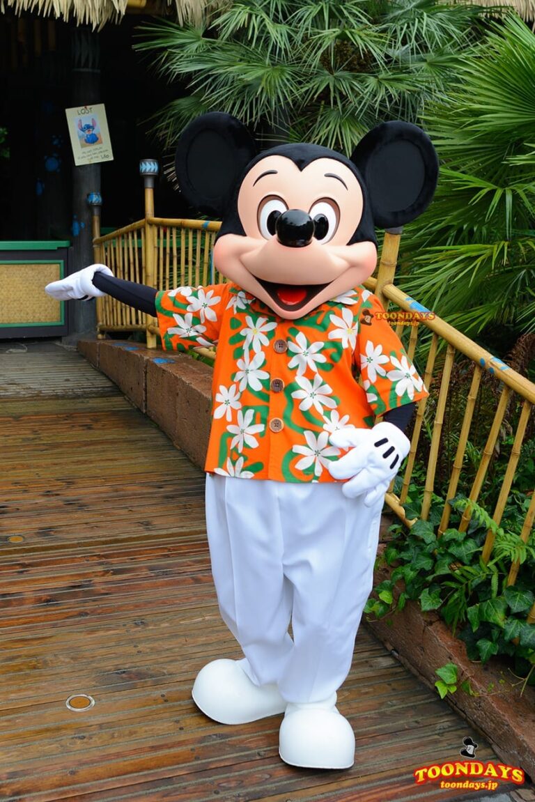 TDL アドベンチャーランド 魅惑のチキルーム：スティッチ・プレゼンツ"アロハ・エ・コモ・マイ" グリーティング ミッキーマウス