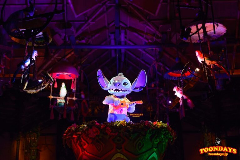 TDL アドベンチャーランド 魅惑のチキルーム：スティッチ・プレゼンツ"アロハ・エ・コモ・マイ"