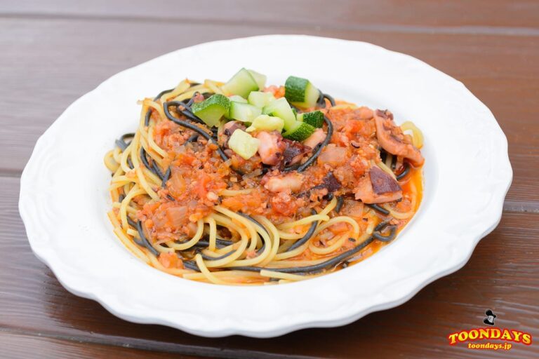 TDS ディズニー・ハロウィーン 2016 ザンビーニ・ブラザーズ・リストランテ タコとズッキーニのトマトソース