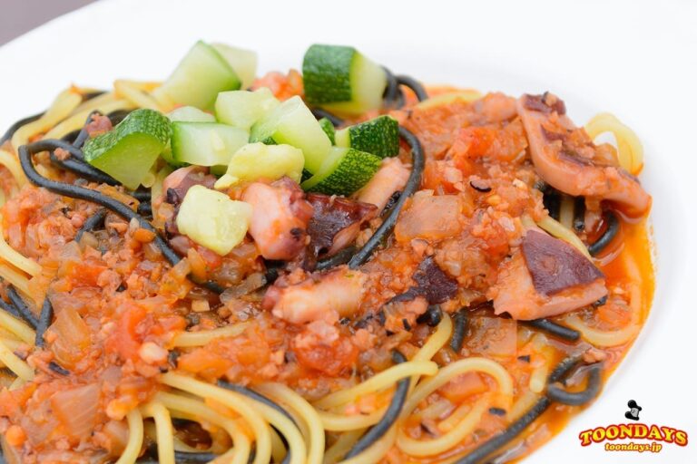 TDS ディズニー・ハロウィーン 2016 ザンビーニ・ブラザーズ・リストランテ タコとズッキーニのトマトソース