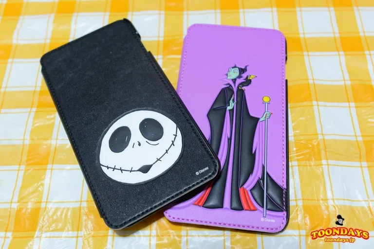 ハロウィーンにぴったりなブックカバースマホケース！マレフィセント＆ジャック・スケリントンデザイン