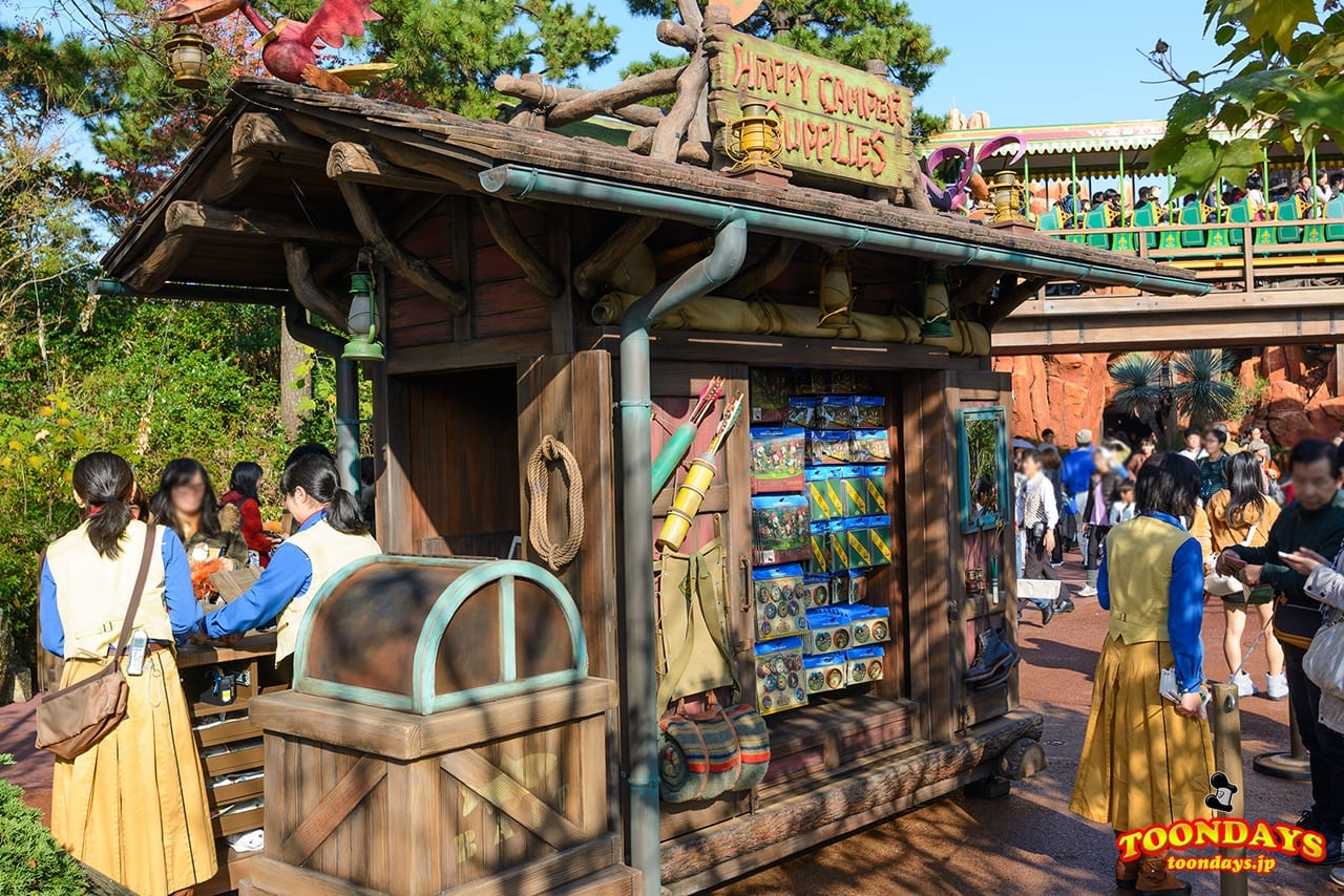 TDL ウエスタンランド キャンプ・ウッドチャック ハッピーキャンパーサプライ