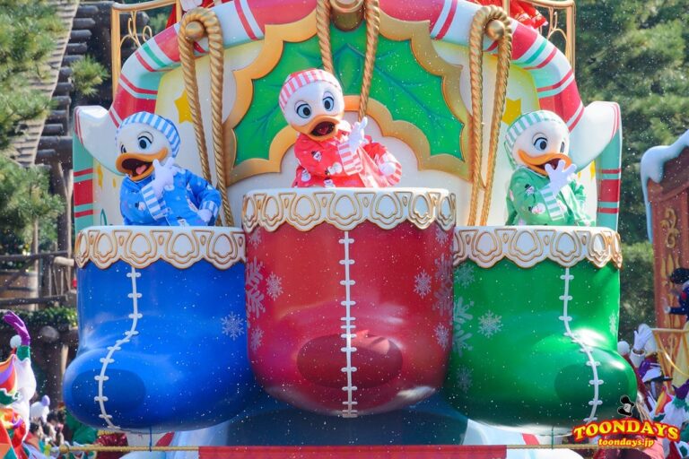 TDL クリスマス・ファンタジー 2016 ディズニー・クリスマス・ストーリーズ ヒューイ　デューイ　ルーイ
