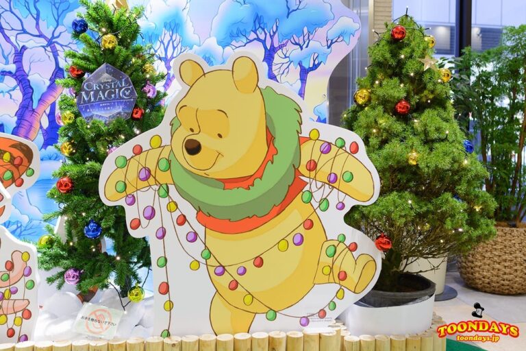 ディズニー・クリスタル・マジックのプーさんのフォトスポット