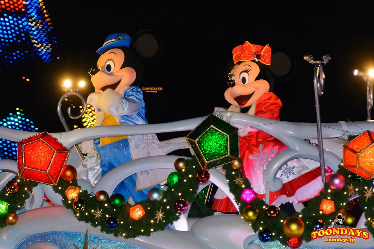 TDS クリスマス・ウィッシュ 2016 カラー・オブ・クリスマス～ナイトタイム・ウィッシュ～ ミッキーマウス ミニーマウス
