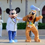 TDS ディズニーシー・プラザ ウェルカム・グリーティング　ミッキーマウス プルート