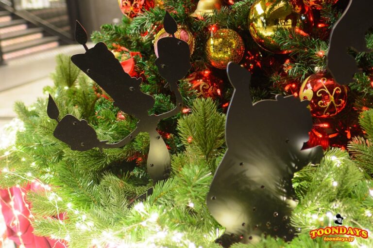 ディズニー・クリスタル・マジックの野獣のシルエット