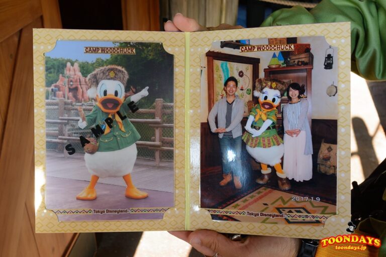 TDL ウエスタンランド キャンプ・ウッドチャック ウッドチャック・グリーティングトレイル デイジーダック