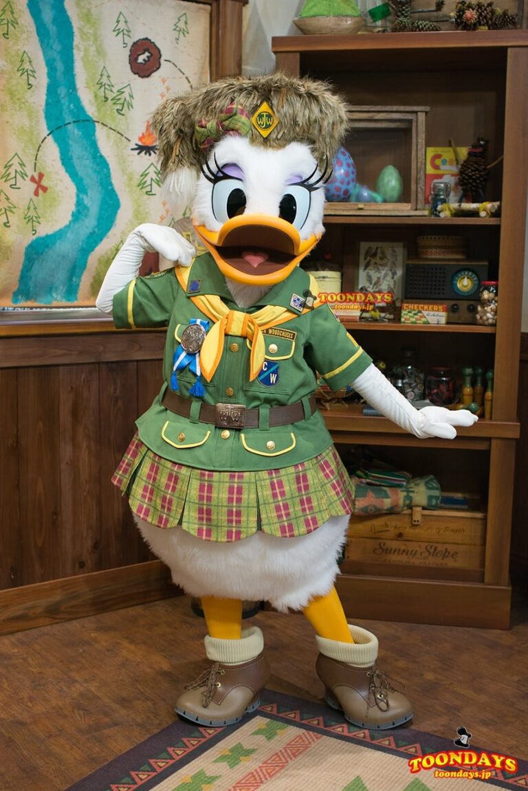 TDL ウエスタンランド キャンプ・ウッドチャック ウッドチャック・グリーティングトレイル デイジーダック