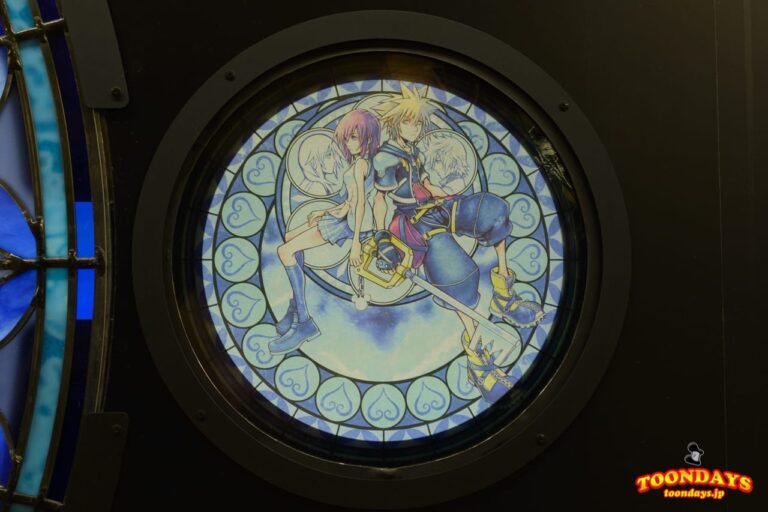 キングダムハーツ メモリアルステンドグラスクロック75